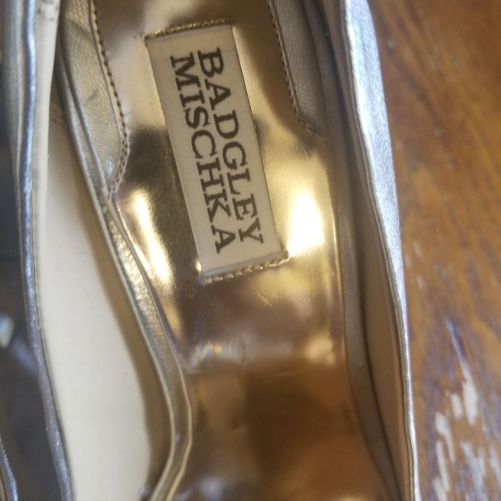 BADGLEY Mischka size 7 heels. - Picture 6 of 12